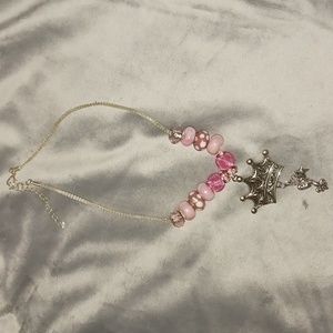 Princess crown necklace